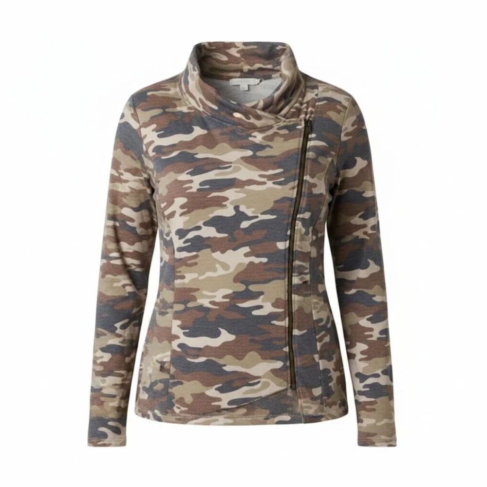 Assymetrical Camo jacket